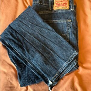 Levi Men's Blue Denim Jeans